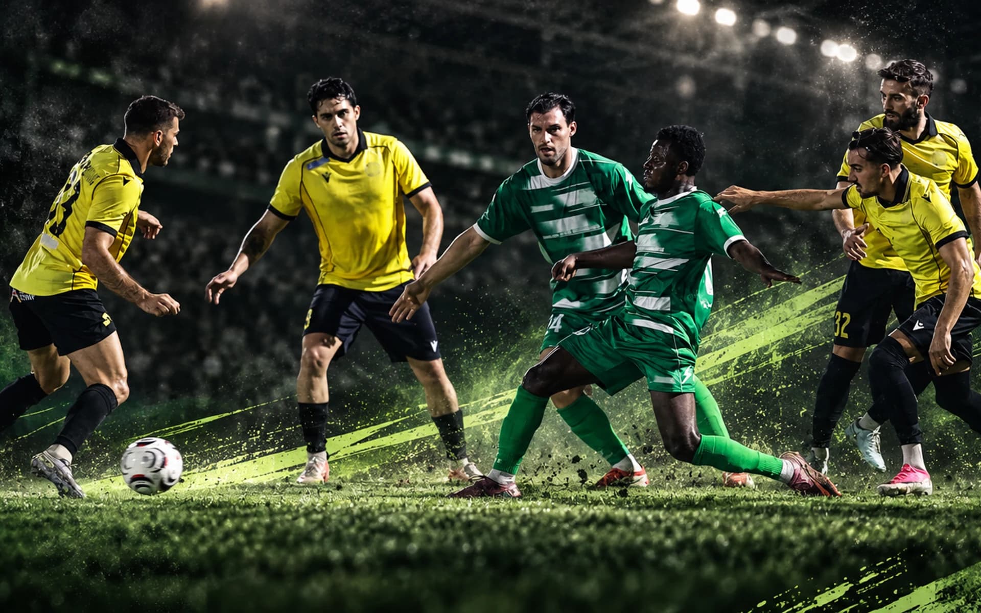 Benson Anang in the Match 19 collection