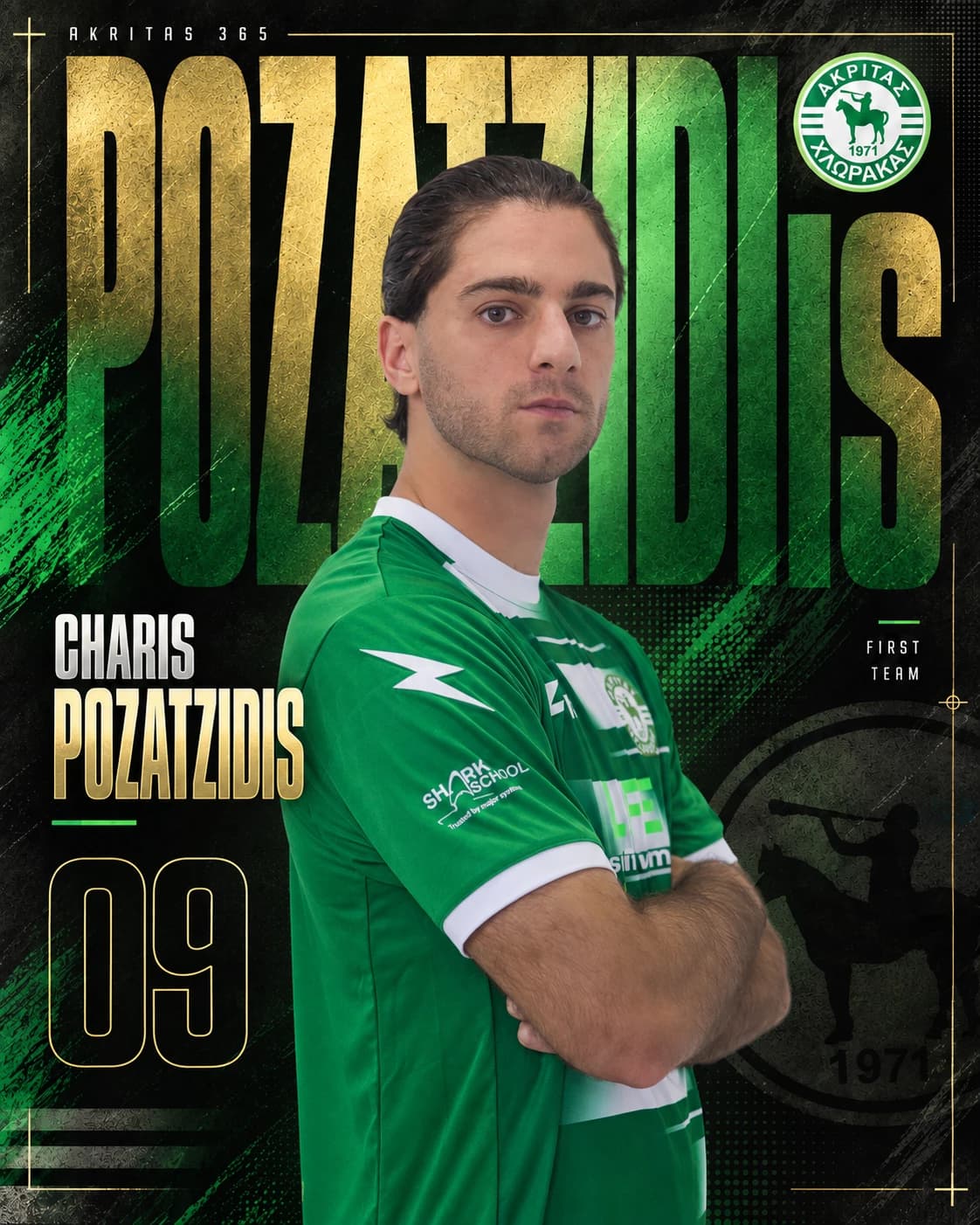Charis Pozatzidis official player card 1