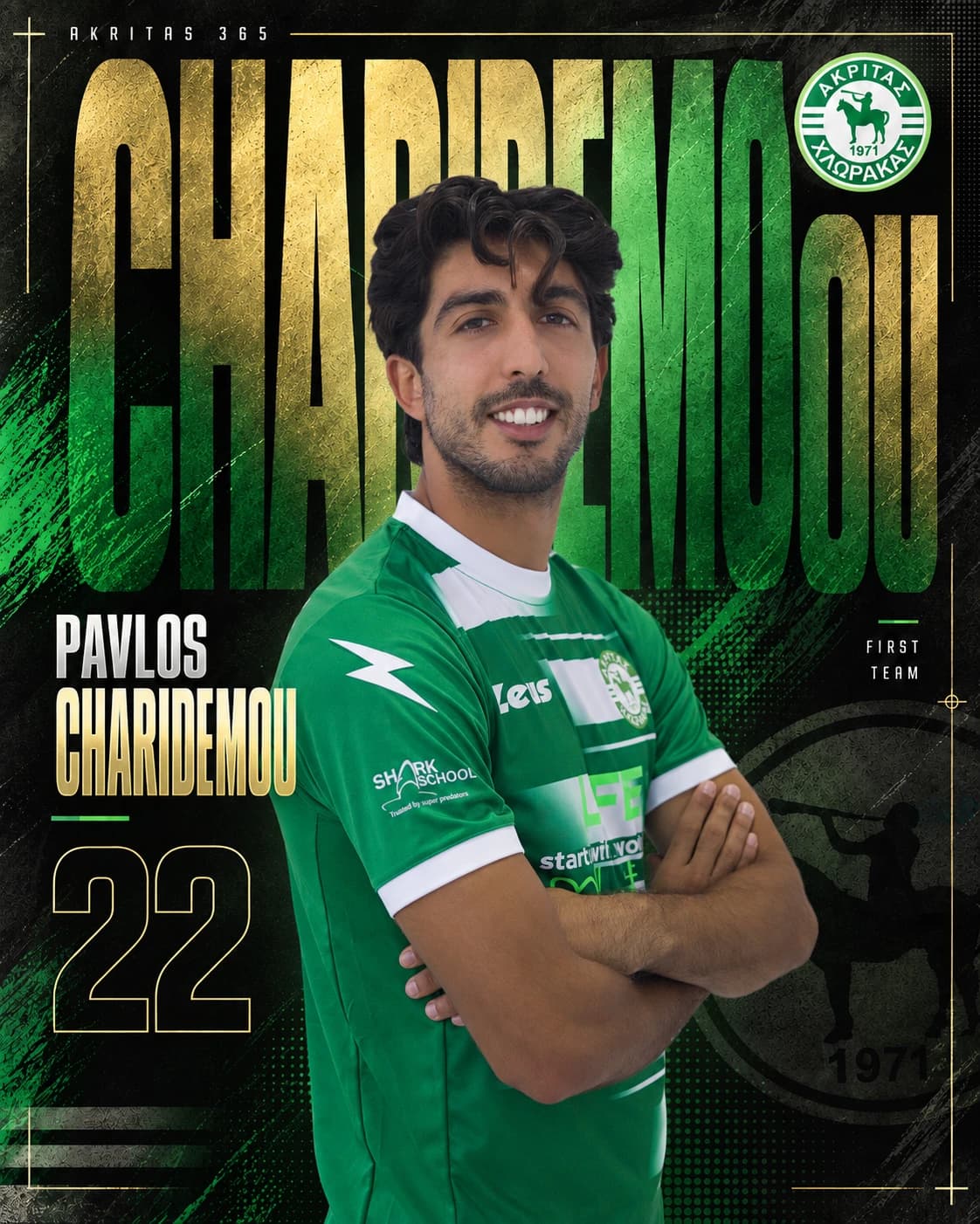 Pavlos Charidemou official player card 1