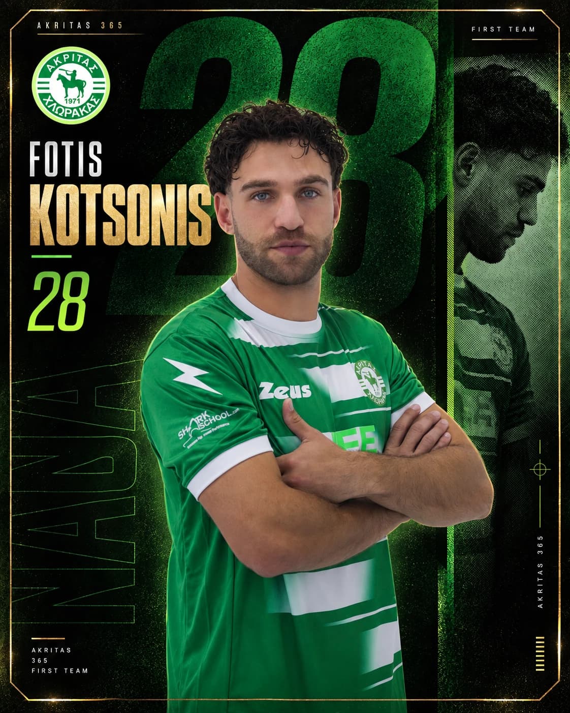 Fotis Kotsonis official player card 3