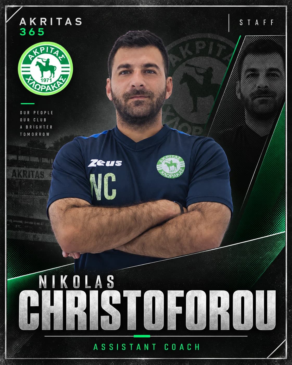 Nikolas Christoforou official staff card 1