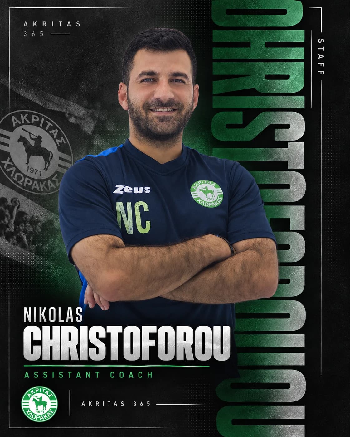 Nikolas Christoforou official staff card 2