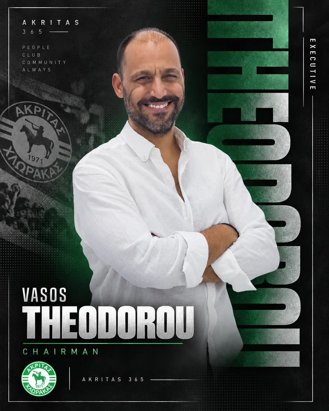 Vasos Theodorou official staff card 2